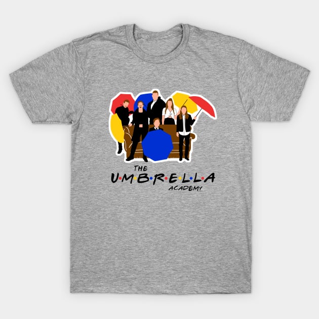 The Umbrella Friends T-Shirt by rakelittle